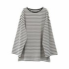 【アクアガレージ/aquagarage】のワイドスリーブカットソー 春 人気、トレンドファッション・服の通販 founy(ファニー) ファッション Fashion レディースファッション Fashion for Women トップス・カットソー Cut & Sew Tops シャツ・ブラウス・オフィスカジュアル Elegant Blouses & Button-Ups ロングTシャツ・Tシャツ Longline T-Shirts & Tees カットソー・ベーシックTシャツ Cut-and-Sewn Tops / Stretch Tees & Basics 春 Spring 秋 Autumn カットソー Cut and Sewn Top シンプル Simple, Minimal バランス Balance, Style Balance ポケット Pocket, Pocket Detail ラウンド Round, Round Neck ロング Long, Long-Length 冬 Winter / This Winter 送料無料 Free Shipping プチプライス・低価格 Affordable / Budget Price エレガント 上品 Elegant thumbnail ホワイト×ブラック|ID: prp329100004645712 ipo3291000000033530646