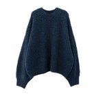 【アクアガレージ/aquagarage】のアルパカ風ニットトップス 人気、トレンドファッション・服の通販 founy(ファニー) ファッション Fashion レディースファッション Fashion for Women トップス・カットソー Cut & Sew Tops ニット Knit Tops & Sweaters 秋 Autumn シンプル Simple, Minimal セーター Sweater, Knitwear ポケット Pocket, Pocket Detail リラックス Relax, Relaxed Fit ロング Long, Long-Length 冬 Winter / This Winter 送料無料 Free Shipping プチプライス・低価格 Affordable / Budget Price エレガント 上品 Elegant thumbnail ネイビー|ID: prp329100004700687 ipo3291000000033940244