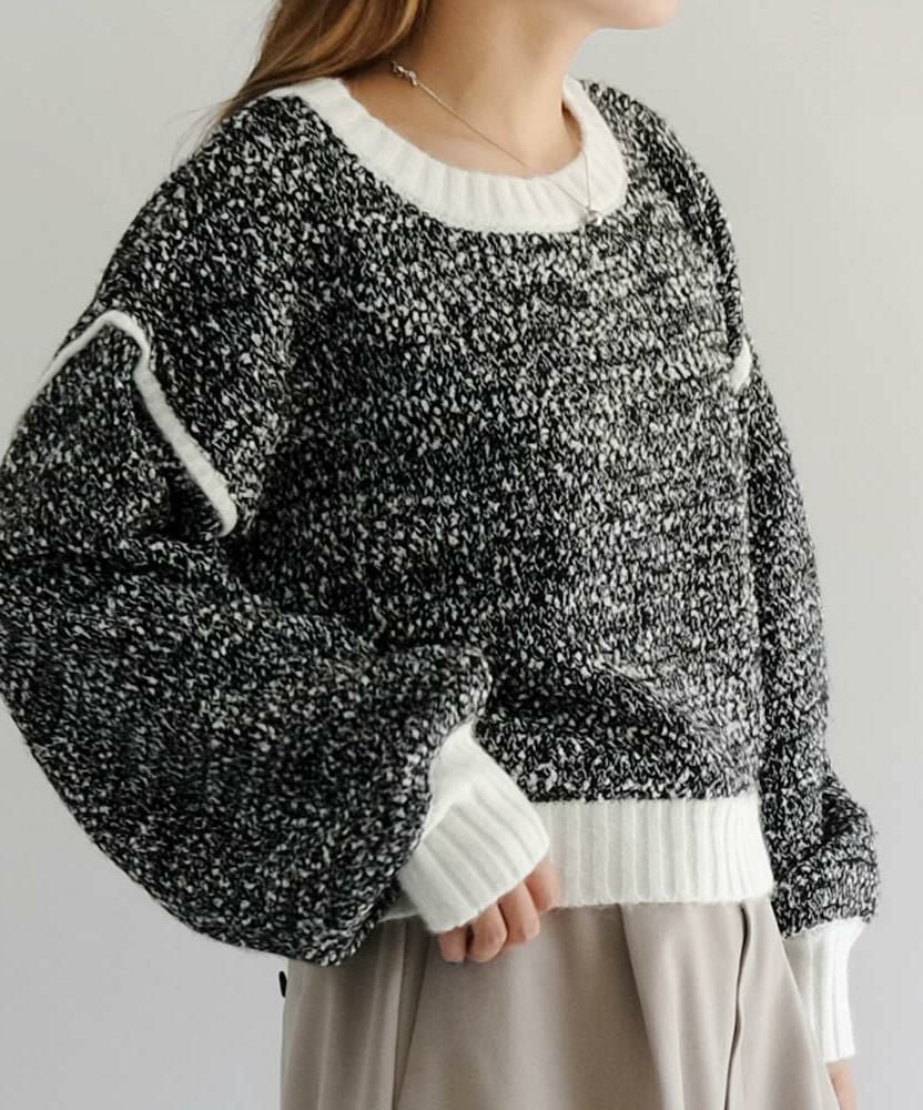 【アクアガレージ/aquagarage】の配色MIXニットトップス 人気、トレンドファッション・服の通販 founy(ファニー) ファッション Fashion レディースファッション Fashion for Women トップス・カットソー Cut & Sew Tops ニット Knit Tops & Sweaters 秋 Autumn シンプル Simple, Minimal セーター Sweater, Knitwear バランス Balance, Style Balance ベーシック Basic, Essential ポケット Pocket, Pocket Detail ミックス Mix, Mixed Style リラックス Relax, Relaxed Fit 冬 Winter / This Winter 送料無料 Free Shipping プチプライス・低価格 Affordable / Budget Price エレガント 上品 Elegant other-1|ID: prp329100004713201 ipo3291000000036047841