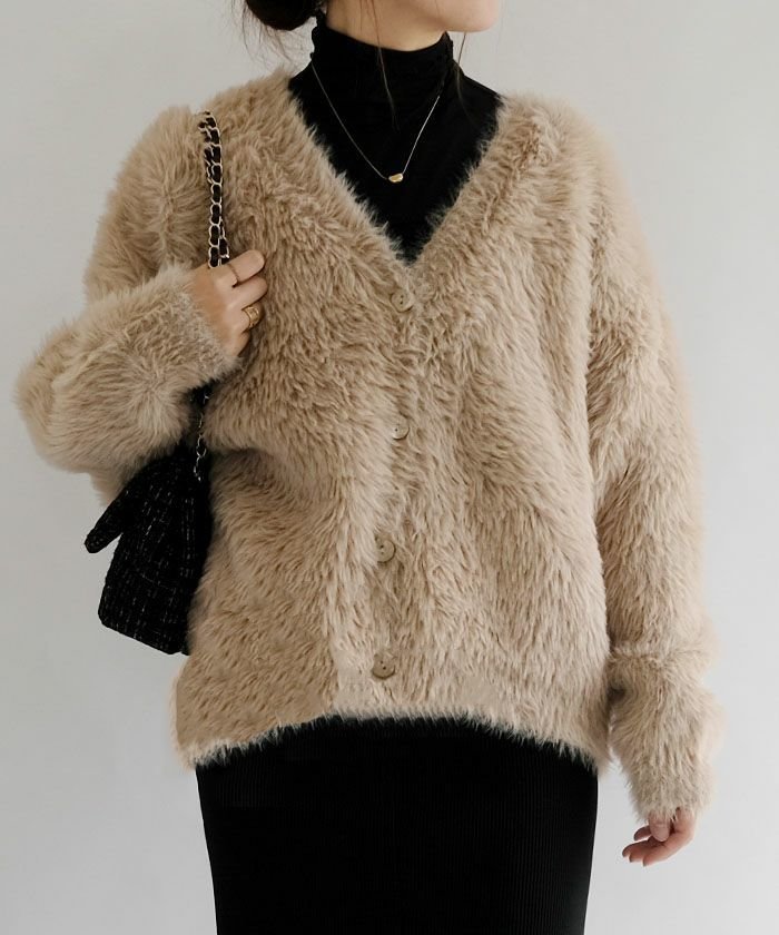 【アクアガレージ/aquagarage】のフェザーニットカーディガン 人気、トレンドファッション・服の通販 founy(ファニー) 　ファッション　Fashion　レディースファッション　Fashion for Women　トップス・カットソー　Cut & Sew Tops　ニット　Knit Tops & Sweaters　カーディガン・羽織り　Layered Style Cardigans　送料無料　Free Shipping　カーディガン　Cardigan, Knitwear　プチプライス・低価格　Affordable / Budget Price　冬　Winter / This Winter　秋　Autumn　 other-1|ID: prp329100004714475 ipo3291000000036047852