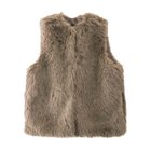 【アクアガレージ/aquagarage】のシャギーファーベスト 春 人気、トレンドファッション・服の通販 founy(ファニー) ファッション Fashion レディースファッション Fashion for Women アウター Coat / Outerwear Collection トップス・カットソー Cut & Sew Tops ベスト&ジレ / 重ね着スタイル Vests & Gilets 春 Spring 秋 Autumn カットソー Cut and Sewn Top シンプル Simple, Minimal タートル Turtleneck, Turtle Collar 長袖 Long Sleeve, Full Sleeve バランス Balance, Style Balance ベスト Vest, Waistcoat ポケット Pocket, Pocket Detail 防寒 Cold Protection, Winter-Ready 冬 Winter / This Winter A/W・秋冬 Autumn/Winter 送料無料 Free Shipping プチプライス・低価格 Affordable / Budget Price thumbnail モカベージュ|ID: prp329100004715767 ipo3291000000034070982