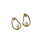 【アクアガレージ/aquagarage】の【999円祭り】パール付き変形サークルピアス ゴールド|ID: prp329100004717135 ipo3291000000034082135