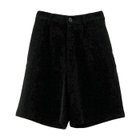 【アクアガレージ/aquagarage】のコーデュロイハーフパンツ ブラック|ID: prp329100004717137 ipo3291000000034082142