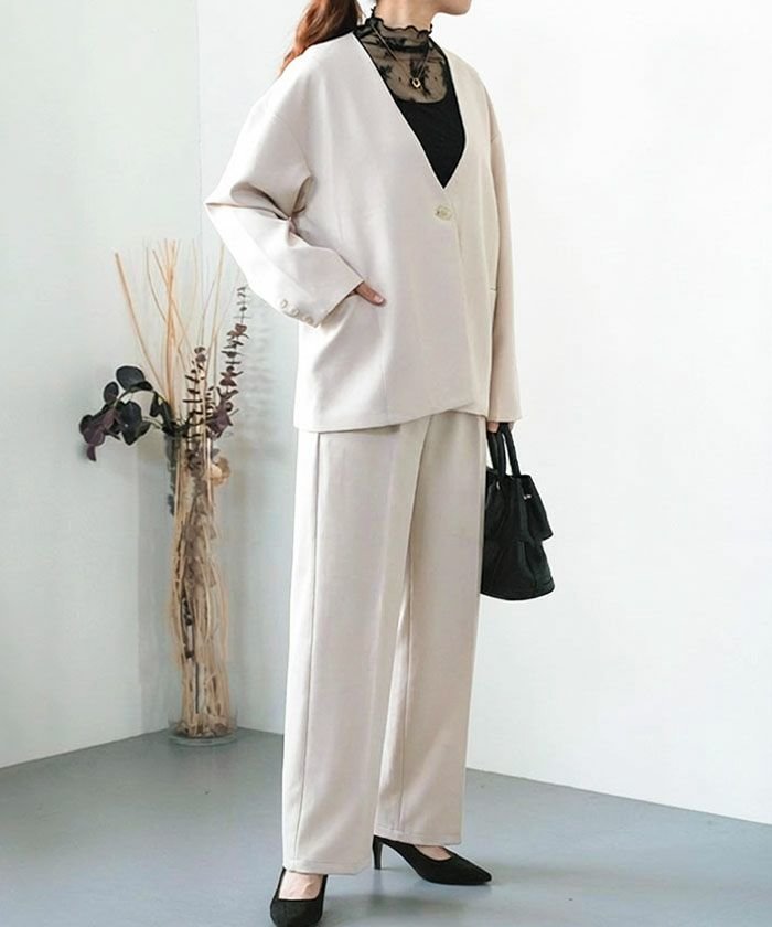 【アクアガレージ/aquagarage】のルーズセットアップ インテリア・キッズ・メンズ・レディースファッション・服の通販 founy(ファニー) https://founy.com/ ファッション Fashion レディースファッション Fashion for Women セットアップ Matching Sets 送料無料 Free Shipping セットアップ Set-Up, Coordinated Outfit プチプライス・低価格 Affordable / Budget Price |ID: prp329100004813894 ipo3291000000034961043