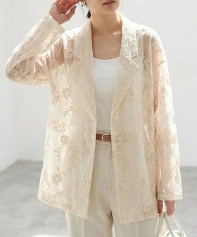 【アクアガレージ/aquagarage】の花柄刺繍テーラードジャケット 人気、トレンドファッション・服の通販 founy(ファニー) ファッション Fashion レディースファッション Fashion for Women アウター Coat / Outerwear Collection レディースジャケット・軽アウター Jackets テーラードジャケット / 通勤・きれいめスタイル Tailored Jackets & Blazers インナー Innerwear クラシカル Classical, Vintage-Inspired シンプル Simple, Minimal ジャケット Jacket, Outerwear バランス Balance, Style Balance フロント Front, Front Design ポケット Pocket, Pocket Detail ロング Long, Long-Length 送料無料 Free Shipping プチプライス・低価格 Affordable / Budget Price エレガント 上品 Elegant |ID:prp329100004861284