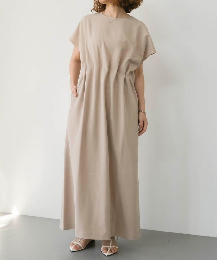 【アクアガレージ/aquagarage】のリネンライクウエストタックワンピース 人気、トレンドファッション・服の通販 founy(ファニー) ファッション Fashion レディースファッション Fashion for Women ワンピース Dresses 春 Spring シンプル Simple, Minimal バランス Balance, Style Balance ポケット Pocket, Pocket Detail マキシ Maxi, Full Length リネン Linen, Linen Fabric リラックス Relax, Relaxed Fit ロング Long, Long-Length S/S・春夏 SS, Spring/Summer, Warm Season 送料無料 Free Shipping プチプライス・低価格 Affordable / Budget Price 夏 Summer エレガント 上品 Elegant other-1|ID: prp329100004871914 ipo3291000000036325021