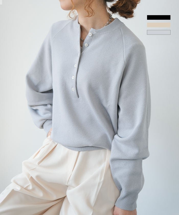 【アクアガレージ/aquagarage】のウェットライクヘンリーネックトップス 春 人気、トレンドファッション・服の通販 founy(ファニー) 　ファッション　Fashion　レディースファッション　Fashion for Women　トップス・カットソー　Cut & Sew Tops　シャツ・ブラウス・オフィスカジュアル　Elegant Blouses & Button-Ups　ロングTシャツ・Tシャツ　Longline T-Shirts & Tees　カットソー・ベーシックTシャツ　Cut-and-Sewn Tops / Stretch Tees & Basics　インナー　Innerwear　春　Spring　秋　Autumn　カットソー　Cut and Sewn Top　シンプル　Simple, Minimal　スウェット / スエット　Sweatshirt, Sweatwear　バランス　Balance, Style Balance　フロント　Front, Front Design　ポケット　Pocket, Pocket Detail　リラックス　Relax, Relaxed Fit　ロング　Long, Long-Length　冬　Winter / This Winter　送料無料　Free Shipping　プチプライス・低価格　Affordable / Budget Price　 other-1|ID: prp329100004888971 ipo3291000000036518605