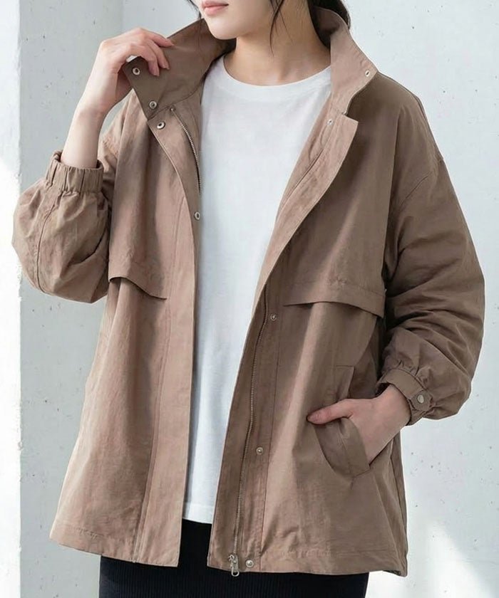 【アクアガレージ/aquagarage】のスタンドカラードロストブルゾン インテリア・キッズ・メンズ・レディースファッション・服の通販 founy(ファニー) https://founy.com/ ファッション Fashion レディースファッション Fashion for Women アウター Coat / Outerwear Collection ブルゾンジャケット・スポーティアウター Blouson Jackets インナー Innerwear コンパクト Compact, Small Size ショート Short, Short Length スタンド Stand Collar, Upright Stand ドローストリング Drawstring, Pull Cord バランス Balance, Style Balance フロント Front, Front Design ブルゾン Blouson, Bomber Jacket ポケット Pocket, Pocket Detail ロング Long, Long-Length 送料無料 Free Shipping プチプライス・低価格 Affordable / Budget Price |ID: prp329100004891688 ipo3291000000037103926