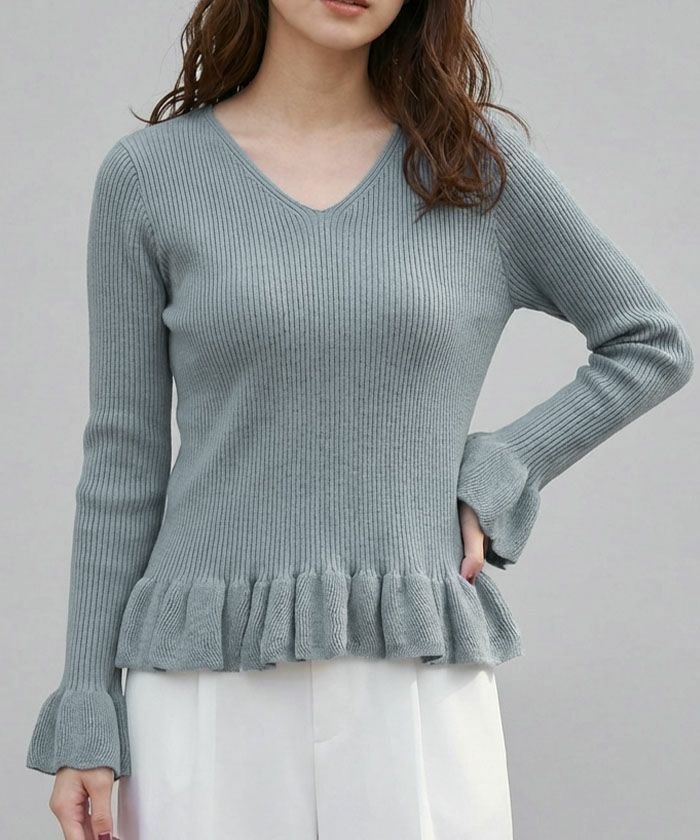 【アクアガレージ/aquagarage】の2wayフリルニットトップス 春 インテリア・キッズ・メンズ・レディースファッション・服の通販 founy(ファニー) https://founy.com/ ファッション Fashion レディースファッション Fashion for Women トップス・カットソー Cut & Sew Tops ニット Knit Tops & Sweaters インナー Innerwear 春 Spring 秋 Autumn カーディガン Cardigan, Knitwear シンプル Simple, Minimal ジャケット Jacket, Outerwear セーター Sweater, Knitwear なめらか Smooth, Silky Texture バランス Balance, Style Balance フィット Fit, Slim Fit フェミニン Feminine, Girly フリル Frill, Ruffle ポケット Pocket, Pocket Detail ロング Long, Long-Length 冬 Winter / This Winter 送料無料 Free Shipping プチプライス・低価格 Affordable / Budget Price |ID: prp329100004906904 ipo3291000000036739903