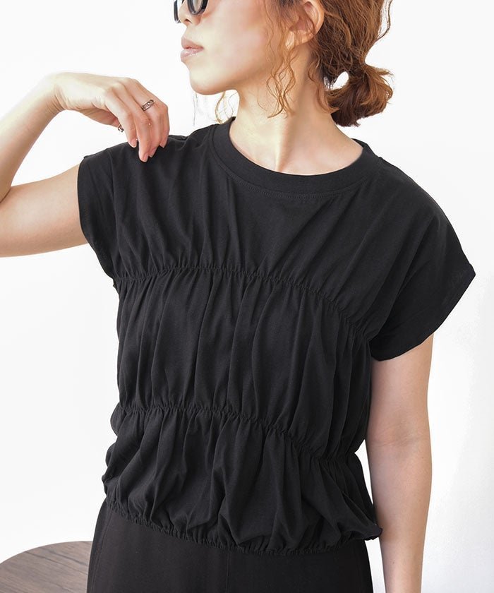 【アクアガレージ/aquagarage】のオーガンジーバルーンノースリーブ|シアー感が上品なレイヤードトップス【公式通販】 インテリア・キッズ・メンズ・レディースファッション・服の通販 founy(ファニー) https://founy.com/ ファッション Fashion レディースファッション Fashion for Women トップス・カットソー Cut & Sew Tops キャミソール&ノースリーブ Camisoles & Sleeveless Tops シャツ・ブラウス・オフィスカジュアル Elegant Blouses & Button-Ups 春 Spring シアー Sheer, See-Through シンプル Simple, Minimal スリーブ Sleeve, Long Sleeve / Short Sleeve バランス Balance, Style Balance フォルム Silhouette, Form フレンチ French, French Style ポケット Pocket, Pocket Detail 送料無料 Free Shipping プチプライス・低価格 Affordable / Budget Price 夏 Summer エレガント 上品 Elegant |ID: prp329100004909447 ipo3291000000036776475