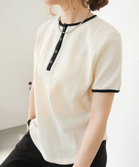 【アクアガレージ/aquagarage】のヘンリーネックワッフルトップス 人気、トレンドファッション・服の通販 founy(ファニー) ファッション Fashion レディースファッション Fashion for Women トップス・カットソー Cut & Sew Tops シャツ・ブラウス・オフィスカジュアル Elegant Blouses & Button-Ups ロングTシャツ・Tシャツ Longline T-Shirts & Tees カットソー・ベーシックTシャツ Cut-and-Sewn Tops / Stretch Tees & Basics インナー Innerwear 春 Spring カットソー Cut and Sewn Top シンプル Simple, Minimal デコルテ Décolleté, Neckline バランス Balance, Style Balance ポケット Pocket, Pocket Detail リラックス Relax, Relaxed Fit ロング Long, Long-Length ワッフル Waffle, Waffle Knit 送料無料 Free Shipping プチプライス・低価格 Affordable / Budget Price 夏 Summer |ID:prp329100004931916