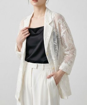 【アクアガレージ/aquagarage】の花柄刺繍テーラードジャケット 人気、トレンドファッション・服の通販 founy(ファニー) ファッション Fashion レディースファッション Fashion for Women アウター Coat / Outerwear Collection レディースジャケット・軽アウター Jackets テーラードジャケット / 通勤・きれいめスタイル Tailored Jackets & Blazers インナー Innerwear クラシカル Classical, Vintage-Inspired シンプル Simple, Minimal ジャケット Jacket, Outerwear バランス Balance, Style Balance フロント Front, Front Design ポケット Pocket, Pocket Detail ロング Long, Long-Length 送料無料 Free Shipping プチプライス・低価格 Affordable / Budget Price エレガント 上品 Elegant |ID:prp329100004935910