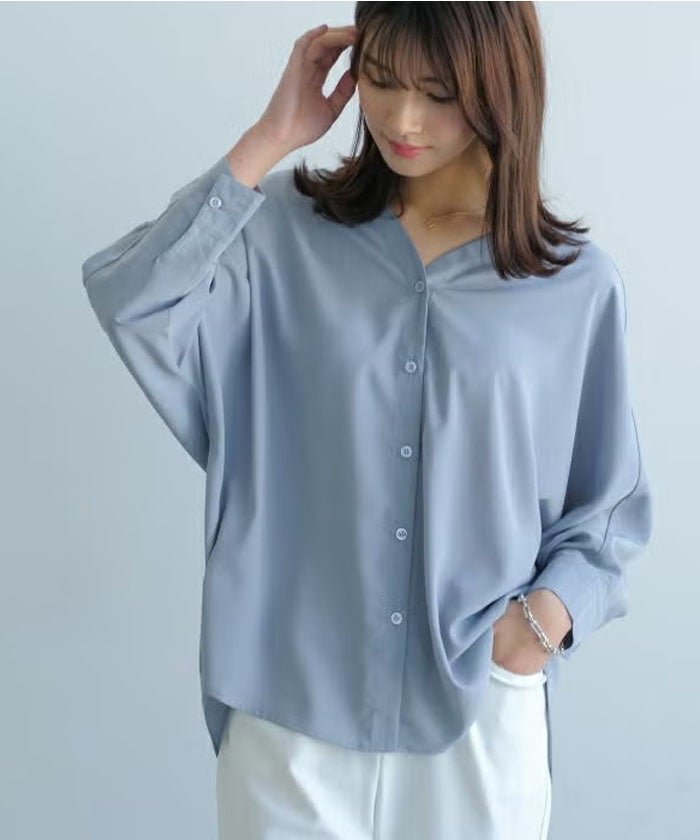 【アクアガレージ/aquagarage】の【最終値下げ価格】ドルマンスリーブブラウス 大人の最旬トレンドファッション＆コーディネート founy(ファウニー) 　ファッション　Fashion　レディースファッション　Fashion for Women　トップス・カットソー　Cut & Sew Tops　シャツ・ブラウス・オフィスカジュアル　Elegant Blouses & Button-Ups　カーディガン　Cardigan, Knitwear　デコルテ　Décolleté, Neckline　プチプライス・低価格　Affordable / Budget Price　 other-1|ID: prp329100004964977 ipo3291000000037253939