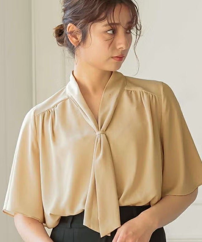 【アクアガレージ/aquagarage】のボウタイブラウス 大人の最旬トレンドファッション＆コーディネート founy(ファウニー) 　ファッション　Fashion　レディースファッション　Fashion for Women　トップス・カットソー　Cut & Sew Tops　シャツ・ブラウス・オフィスカジュアル　Elegant Blouses & Button-Ups　送料無料　Free Shipping　プチプライス・低価格　Affordable / Budget Price　 other-1|ID: prp329100004965286 ipo3291000000037254248