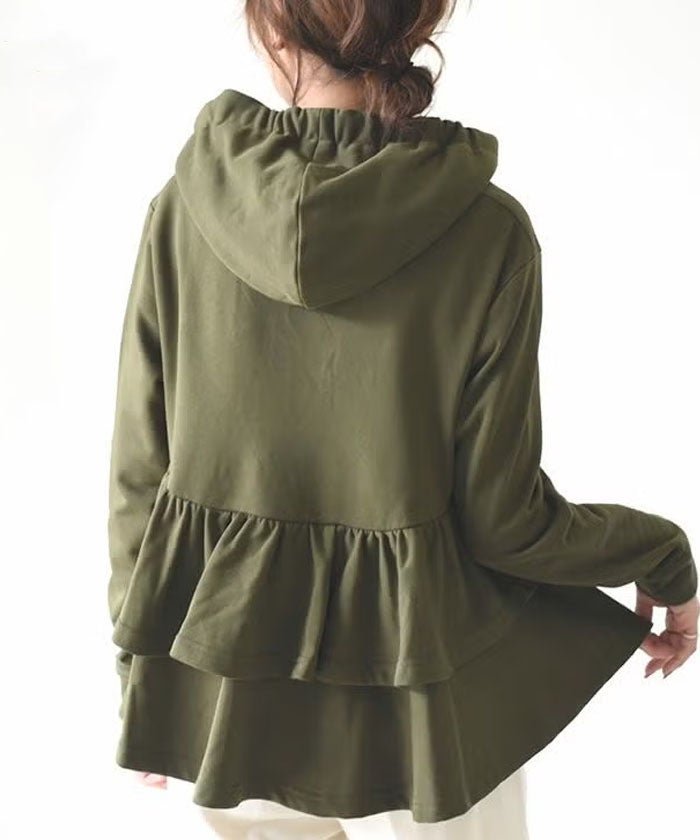 【アクアガレージ/aquagarage】のバックフリルパーカー インテリア・キッズ・メンズ・レディースファッション・服の通販 founy(ファウニー) https://founy.com/ ファッション Fashion レディースファッション Fashion for Women トップス・カットソー Cut & Sew Tops レディースパーカー・カジュアルフーディー Casual Hoodies & Sweatshirts スウェット・クルーネックトップス Sweatshirts & Crewnecks / Relaxed Fit Sweat Tops 送料無料 Free Shipping スウェット / スエット Sweatshirt, Sweatwear トレンド Trend, Trending Now トレーナー Sweatshirt, Trainer パーカー Hoodie, Parka フリル Frill, Ruffle プチプライス・低価格 Affordable / Budget Price 定番 Standard, Basic Item |ID: prp329100004965412 ipo3291000000037254376