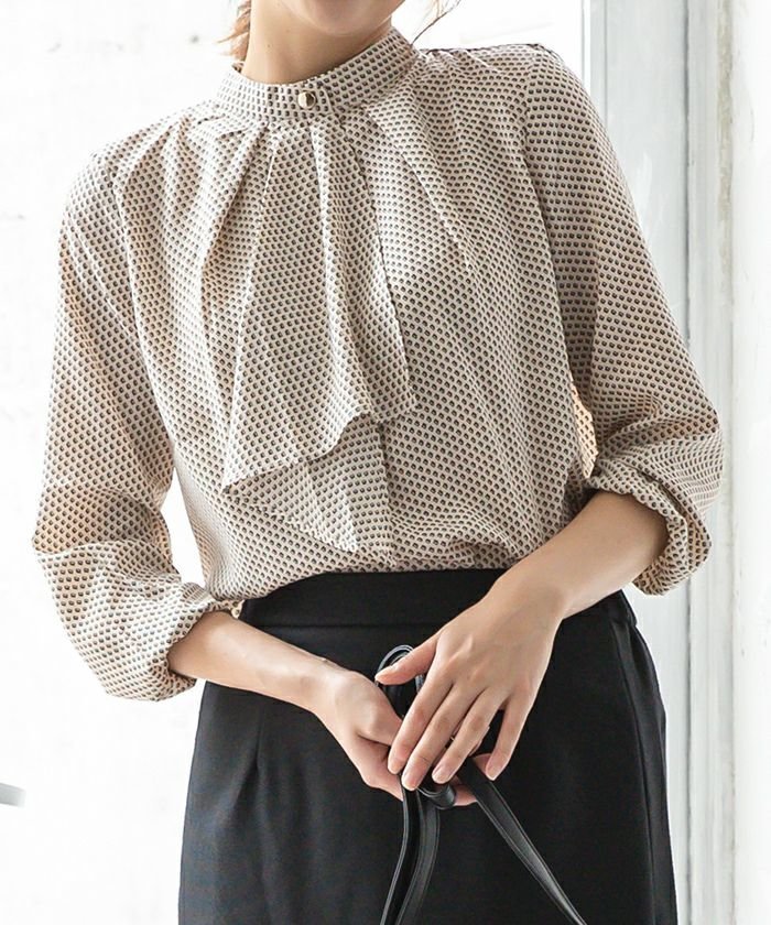 【アクアガレージ/aquagarage】のスカーフタイブラウス 大人の最旬トレンドファッション＆コーディネート founy(ファウニー) 　ファッション　Fashion　レディースファッション　Fashion for Women　トップス・カットソー　Cut & Sew Tops　シャツ・ブラウス・オフィスカジュアル　Elegant Blouses & Button-Ups　送料無料　Free Shipping　プチプライス・低価格　Affordable / Budget Price　 other-1|ID: prp329100004965593 ipo3291000000037254557