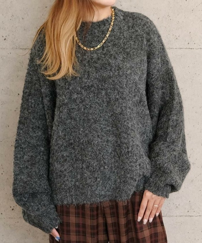 【アクアガレージ/aquagarage】のアルパカ風ニットトップス インテリア・キッズ・メンズ・レディースファッション・服の通販 founy(ファウニー) https://founy.com/ ファッション Fashion レディースファッション Fashion for Women トップス・カットソー Cut & Sew Tops ニット Knit Tops & Sweaters 秋 Autumn シンプル Simple, Minimal セーター Sweater, Knitwear ポケット Pocket, Pocket Detail リラックス Relax, Relaxed Fit ロング Long, Long-Length 冬 Winter / This Winter 送料無料 Free Shipping プチプライス・低価格 Affordable / Budget Price エレガント 上品 Elegant |ID: prp329100004966033 ipo3291000000037255304