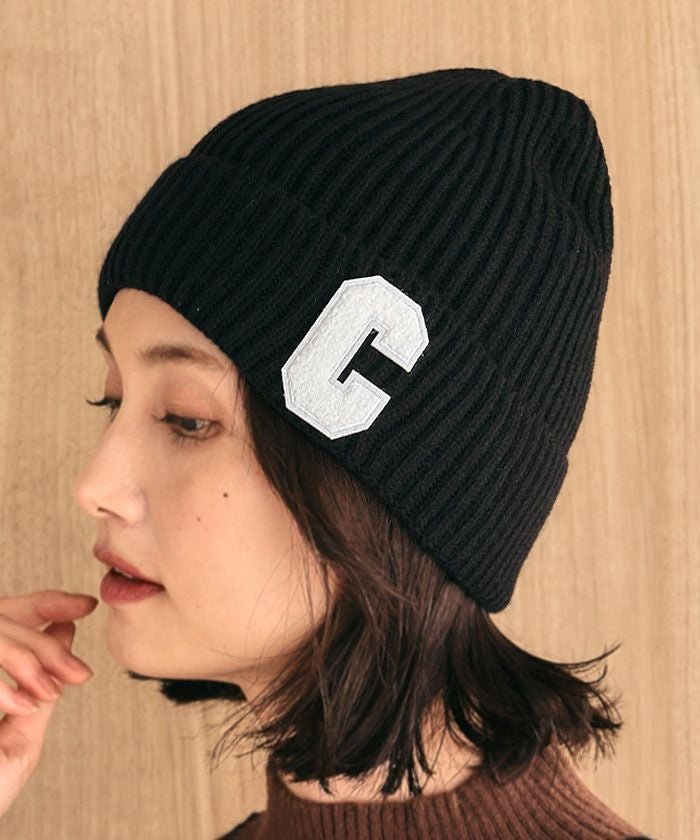 【アクアガレージ/aquagarage】のCロゴニット帽 大人の最旬トレンドファッション＆コーディネート founy(ファウニー) 　ファッション　Fashion　レディースファッション　Fashion for Women　トップス・カットソー　Cut & Sew Tops　ニット　Knit Tops & Sweaters　キャップ&ハット　Hats & Caps　アウトドア　Outdoor Clothing　シンプル　Simple, Minimal　フィット　Fit, Slim Fit　フォルム　Silhouette, Form　フロント　Front, Front Design　ベーシック　Basic, Essential　ポケット　Pocket, Pocket Detail　帽子　Hat, Headwear　A/W・秋冬　Autumn/Winter　送料無料　Free Shipping　プチプライス・低価格　Affordable / Budget Price　 other-1|ID: prp329100004966090 ipo3291000000037255466