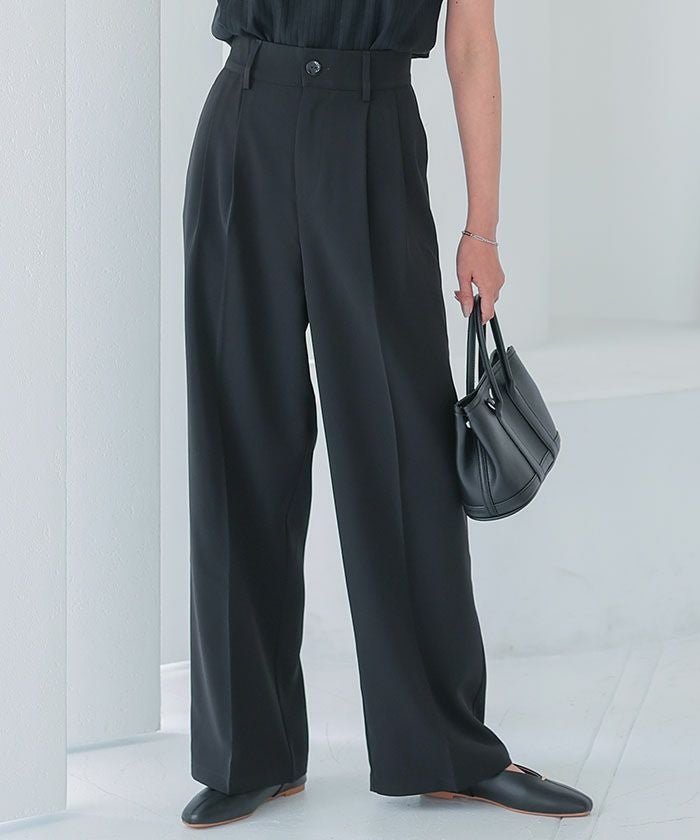 【アクアガレージ/aquagarage】のストレートスラックス 大人の最旬トレンドファッション＆コーディネート founy(ファウニー) 　ファッション　Fashion　レディースファッション　Fashion for Women　パンツ　Pants & Trousers　ストレート　Straight, Straight Cut　スラックス　Slacks, Dress Pants　プチプライス・低価格　Affordable / Budget Price　 other-1|ID: prp329100004966355 ipo3291000000037256121