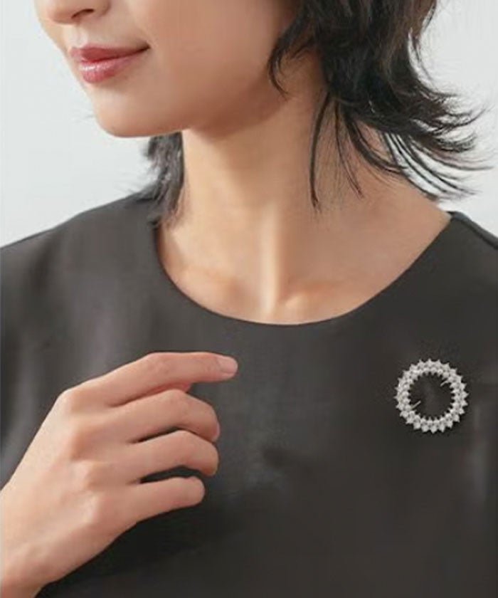 【アクアガレージ/aquagarage】のパールデザインブローチ 大人の最旬トレンドファッション＆コーディネート founy(ファウニー) 　ファッション　Fashion　レディースファッション　Fashion for Women　送料無料　Free Shipping　アクセサリー　Fashion Accessories　ジャケット　Jacket, Outerwear　ストーン　Stone, Gem-Like　パール　Pearl, Pearl Accent　フォーマル　Formal, Dressy　フレーム　Frame, Outline　ブローチ　Brooch, Pin Brooch　プチプライス・低価格　Affordable / Budget Price　 other-1|ID: prp329100004966449 ipo3291000000037256351