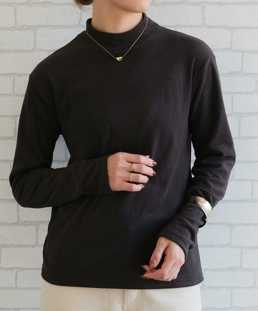 【アクアガレージ/aquagarage】のストレッチフリースハイネックトップス 大人の最旬トレンドファッション＆コーディネート founy(ファウニー) 　ファッション　Fashion　レディースファッション　Fashion for Women　トップス・カットソー　Cut & Sew Tops　シャツ・ブラウス・オフィスカジュアル　Elegant Blouses & Button-Ups　ロングTシャツ・Tシャツ　Longline T-Shirts & Tees　カットソー・ベーシックTシャツ　Cut-and-Sewn Tops / Stretch Tees & Basics　送料無料　Free Shipping　カットソー　Cut and Sewn Top　シンプル　Simple, Minimal　プチプライス・低価格　Affordable / Budget Price　長袖　Long Sleeve, Full Sleeve　 other-1|ID: prp329100004966465 ipo3291000000037256391