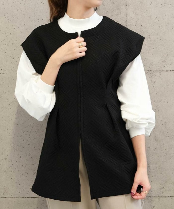 【アクアガレージ/aquagarage】のウエストタックキルトベスト 春 インテリア・キッズ・メンズ・レディースファッション・服の通販 founy(ファウニー) https://founy.com/ ファッション Fashion レディースファッション Fashion for Women アウター Coat / Outerwear Collection トップス・カットソー Cut & Sew Tops ベスト&ジレ / 重ね着スタイル Vests & Gilets 送料無料 Free Shipping おすすめ Recommended / Our Picks キルティング Quilted, Quilting キルト Quilt, Quilted Fabric プチプライス・低価格 Affordable / Budget Price ベスト Vest, Waistcoat 冬 Winter / This Winter 春 Spring 秋 Autumn |ID: prp329100004966483 ipo3291000000037256439