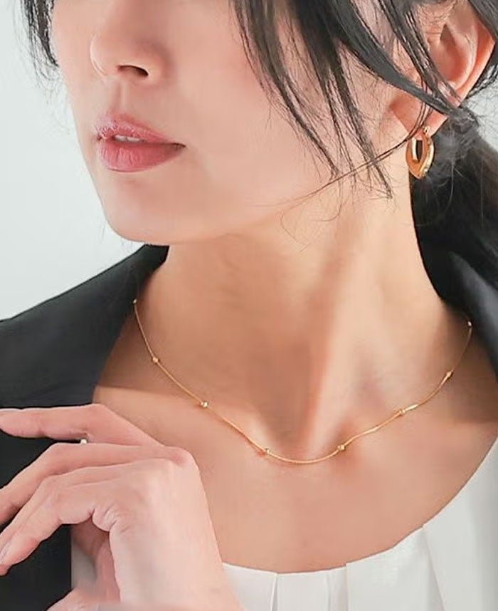 【アクアガレージ/aquagarage】のステンレスステーションネックレス 316Lステンレス 金属アレルギー対応 大人の最旬トレンドファッション＆コーディネート founy(ファウニー) 　ファッション　Fashion　レディースファッション　Fashion for Women　ジュエリー　Jewelry　ネックレス　Necklaces & Pendants　送料無料　Free Shipping　おすすめ　Recommended / Our Picks　アクセサリー　Fashion Accessories　ギフト プレゼント　Gift / Present　ネックレス　Necklace, Pendant Necklace　プチプライス・低価格　Affordable / Budget Price　メタル　Metal, Metal Parts　 other-1|ID: prp329100004966530 ipo3291000000037256589