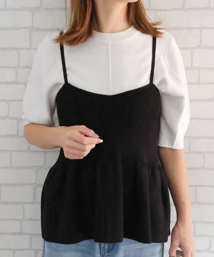 【アクアガレージ/aquagarage】のペプラムニットビスチェ 春 インテリア・キッズ・メンズ・レディースファッション・服の通販 founy(ファウニー) https://founy.com/ ファッション Fashion レディースファッション Fashion for Women トップス・カットソー Cut & Sew Tops ニット Knit Tops & Sweaters ビスチェ Bustiers & Corset Tops / Layered Bustier Style 送料無料 Free Shipping プチプライス・低価格 Affordable / Budget Price ペプラム Peplum, Flared Hem 冬 Winter / This Winter 春 Spring 秋 Autumn |ID: prp329100004966572 ipo3291000000037256704