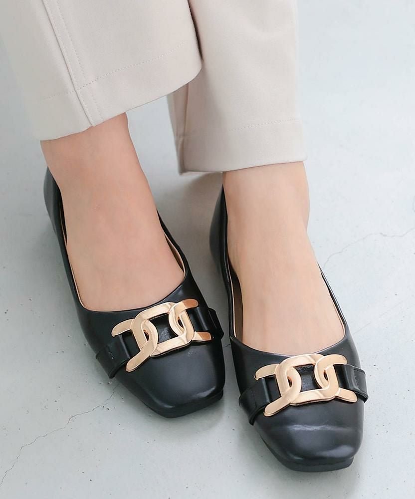 【アクアガレージ/aquagarage】のビット付きローヒールパンプス 大人の最旬トレンドファッション＆コーディネート founy(ファウニー) 　ファッション　Fashion　レディースファッション　Fashion for Women　ビジネス 仕事 通勤　Business / Work / Commuting　プチプライス・低価格　Affordable / Budget Price　 other-1|ID: prp329100004966600 ipo3291000000037256769