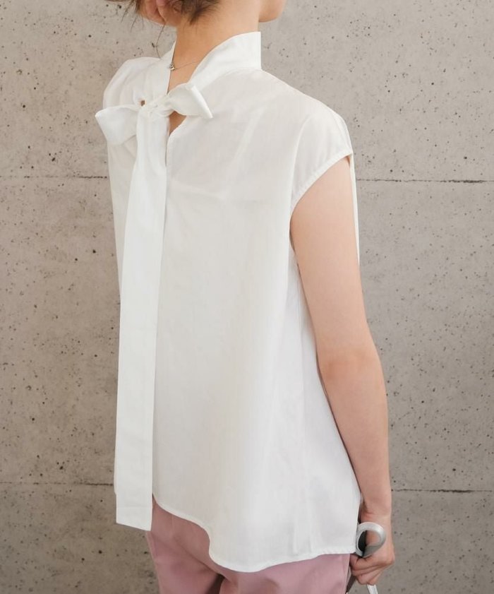 【アクアガレージ/aquagarage】の【最終値下げ価格】2wayリボンタイブラウス インテリア・キッズ・メンズ・レディースファッション・服の通販 founy(ファウニー) https://founy.com/ ファッション Fashion レディースファッション Fashion for Women トップス・カットソー Cut & Sew Tops シャツ・ブラウス・オフィスカジュアル Elegant Blouses & Button-Ups プチプライス・低価格 Affordable / Budget Price |ID: prp329100004966611 ipo3291000000037256796