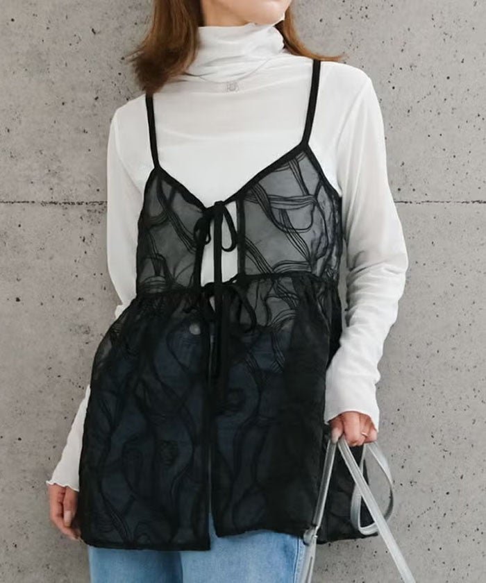 【アクアガレージ/aquagarage】のレースリボンビスチェ インテリア・キッズ・メンズ・レディースファッション・服の通販 founy(ファウニー) https://founy.com/ ファッション Fashion レディースファッション Fashion for Women トップス・カットソー Cut & Sew Tops ビスチェ Bustiers & Corset Tops / Layered Bustier Style 送料無料 Free Shipping プチプライス・低価格 Affordable / Budget Price ペプラム Peplum, Flared Hem |ID: prp329100004966646 ipo3291000000037256881