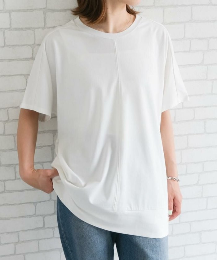 【アクアガレージ/aquagarage】の【最終値下げ価格】接触冷感ポンチドルマンカットソー インテリア・キッズ・メンズ・レディースファッション・服の通販 founy(ファウニー) https://founy.com/ ファッション Fashion レディースファッション Fashion for Women トップス・カットソー Cut & Sew Tops シャツ・ブラウス・オフィスカジュアル Elegant Blouses & Button-Ups ロングTシャツ・Tシャツ Longline T-Shirts & Tees カットソー・ベーシックTシャツ Cut-and-Sewn Tops / Stretch Tees & Basics カットソー Cut and Sewn Top プチプライス・低価格 Affordable / Budget Price 夏 Summer 春 Spring 秋 Autumn |ID: prp329100004966682 ipo3291000000037256969