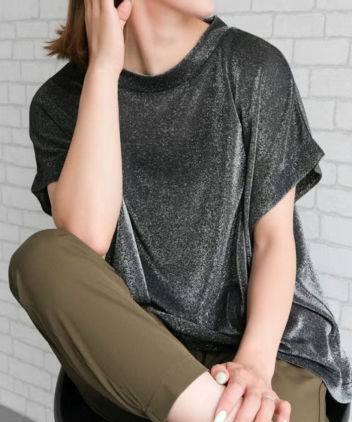 【アクアガレージ/aquagarage】の【最終値下げ価格】ラメフレンチスリーブカットソー インテリア・キッズ・メンズ・レディースファッション・服の通販 founy(ファウニー) https://founy.com/ ファッション Fashion レディースファッション Fashion for Women トップス・カットソー Cut & Sew Tops カットソー・ベーシックTシャツ Cut-and-Sewn Tops / Stretch Tees & Basics シンプル Simple, Minimal チュニック Tunic, Long Top トレンド Trend, Trending Now プチプライス・低価格 Affordable / Budget Price 夏 Summer 春 Spring 秋 Autumn |ID: prp329100004966687 ipo3291000000037256978