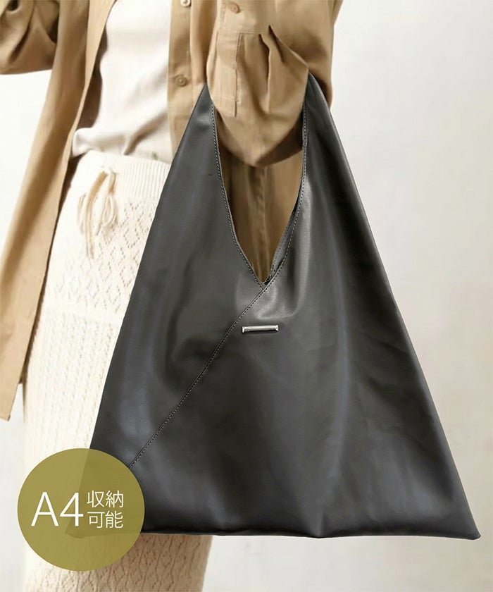 【アクアガレージ/aquagarage】のトライアングルトートバッグ 大人の最旬トレンドファッション＆コーディネート founy(ファウニー) 　ファッション　Fashion　レディースファッション　Fashion for Women　バッグ　Bags　スタイリッシュ　Stylish, Fashionable　プチプライス・低価格　Affordable / Budget Price　ベーシック　Basic, Essential　ポケット　Pocket, Pocket Detail　 other-1|ID: prp329100004966923 ipo3291000000037257542
