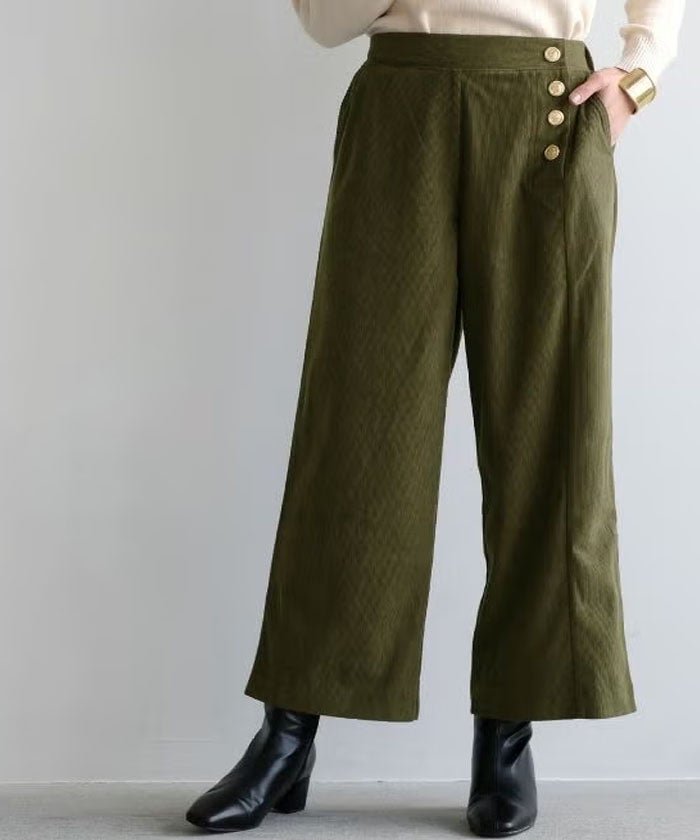 【アクアガレージ/aquagarage】の【最終値下げ価格】コーデュロイクロップド丈パンツ インテリア・キッズ・メンズ・レディースファッション・服の通販 founy(ファウニー) https://founy.com/ ファッション Fashion レディースファッション Fashion for Women パンツ Pants & Trousers プチプライス・低価格 Affordable / Budget Price |ID: prp329100004967132 ipo3291000000037258022