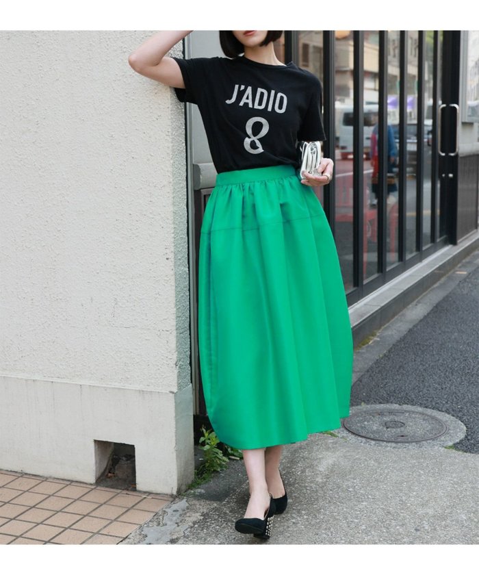 【エルフランク/ELFRANK】のコクーンシルエットミモレ丈スカート インテリア・キッズ・メンズ・レディースファッション・服の通販 founy(ファニー) https://founy.com/ ファッション Fashion レディースファッション Fashion for Women スカート Skirts 新作・新入荷 New Arrivals / New In プチプライス・低価格 Affordable / Budget Price |ID: prp329100003801097 ipo3291000000036171474