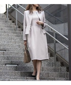 【フロリア/Flolia】の洗えるノーカラージャケット&コクーンワンピースの2点セットアップセレモニースーツ 人気、トレンドファッション・服の通販 founy(ファニー) ファッション Fashion レディースファッション Fashion for Women アウター Coat / Outerwear Collection レディースジャケット・軽アウター Jackets ノーカラージャケット / シンプル上品コーデ Collarless Jackets スーツ Business Suits & Workwear スーツジャケット・オフィスブレザー Suit Jackets / Blazers スーツセット・2点セット・レディーススーツ Suit Sets / 2-Piece Suits / Office Suit Sets 新作・新入荷 New Arrivals / New In ジャケット Jacket, Outerwear プチプライス・低価格 Affordable / Budget Price 洗える Machine Washable |ID:prp329100003801533