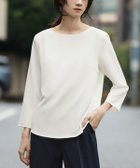 【フロリア/Flolia】のラウンドカットクルーネックビジネスブラウス 人気、トレンドファッション・服の通販 founy(ファニー) ファッション Fashion レディースファッション WOMEN トップス・カットソー Tops/Tshirt シャツ/ブラウス Shirts/Blouses NEW・新作・新着・新入荷 New Arrivals インナー Inner シンプル Simple ジャケット Jacket ビジネス 仕事 通勤 Business プチプライス・低価格 Affordable ボトム Bottom ラウンド Round 入学式 Entrance Ceremony 卒業式 Graduation Ceremony thumbnail ホワイト|ID: prp329100003801560 ipo3291000000024998064