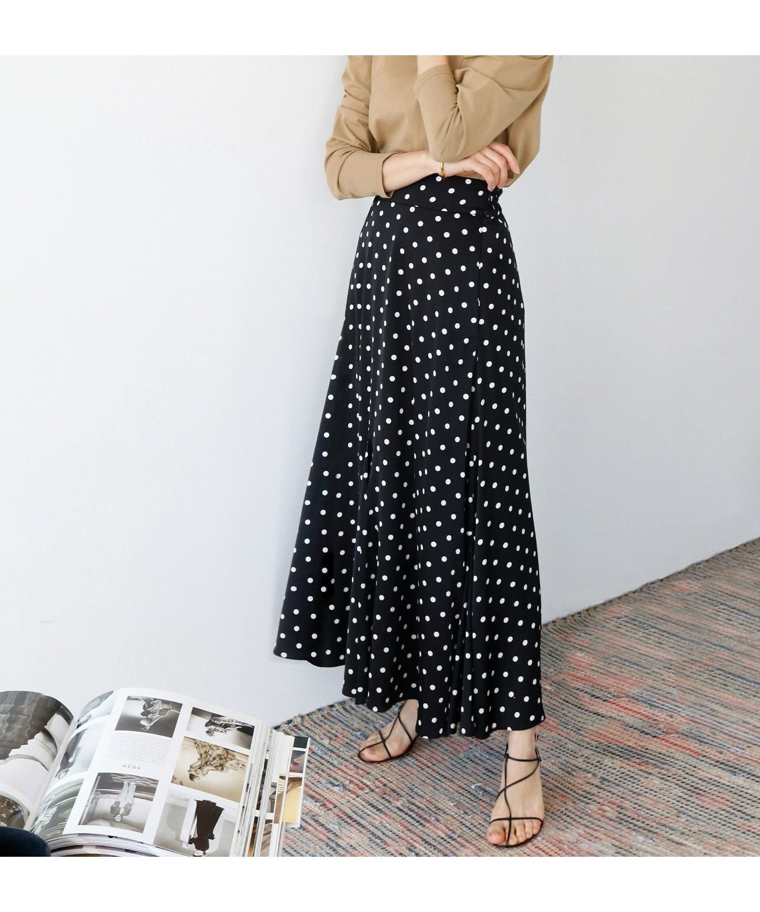 【エルフランク/ELFRANK】のサテンマーメイドフレアロングスカート(マーメードスカート) Washable 人気、トレンドファッション・服の通販 founy(ファニー) 　ファッション　Fashion　レディースファッション　Fashion for Women　スカート　Skirts　ロングスカート　Long Skirts / Maxi & Midi Skirts　新作・新入荷　New Arrivals / New In　プチプライス・低価格　Affordable / Budget Price　 other-1|ID: prp329100003801607 ipo3291000000035902027