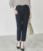 【フロリア/Flolia】の洗える美シルエットテーパードビジネスパンツ ネイビー|ID: prp329100003801612 ipo3291000000024998230