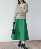 【エルフランク/ELFRANK】のボンディングボリュームフレアロングスカート 人気、トレンドファッション・服の通販 founy(ファニー) ファッション Fashion レディースファッション WOMEN スカート Skirt ロングスカート Long Skirt NEW・新作・新着・新入荷 New Arrivals おすすめ Recommend スウェット Sweat パーカー Hoodie フォルム Form プチプライス・低価格 Affordable ロング Long thumbnail グリーン|ID: prp329100003801628 ipo3291000000024998310