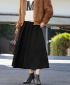 【エルフランク/ELFRANK】のダンボール生地カラーフレアミモレ丈スカート 人気、トレンドファッション・服の通販 founy(ファニー) ファッション Fashion レディースファッション WOMEN スカート Skirt NEW・新作・新着・新入荷 New Arrivals カットソー Cut And Sew ショート Short スウェット Sweat バランス Balance パーカー Hoodie フレア Flare プチプライス・低価格 Affordable ボトム Bottom リブニット Rib Knit thumbnail ブラック|ID: prp329100003801695 ipo3291000000024998643