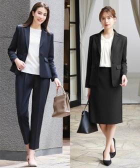 【フロリア/Flolia】の【期間限定】【選べる2スタイル】洗えるテーパードジャケット&テーパードパンツorタイトスカートの2点セットアップビジネススーツ 人気、トレンドファッション・服の通販 founy(ファニー) ファッション Fashion レディースファッション Fashion for Women アウター Coat / Outerwear Collection レディースジャケット・軽アウター Jackets セットアップ Matching Sets レディースパンツ・ボトムス Pants & Trousers / Bottoms スカート・ミニ/ミディ/マキシ Skirts / Mini, Midi & Maxi Skirts スーツ Business Suits & Workwear スーツジャケット・オフィスブレザー Suit Jackets / Blazers スーツスカート・ビジネス用スカート Suit Skirts / Office Skirts スーツパンツ・ドレスパンツ Suit Pants / Office Trousers / Dress Pants スーツセット・2点セット・レディーススーツ Suit Sets / 2-Piece Suits / Office Suit Sets 新作・新入荷 New Arrivals / New In タイトスカート Pencil Skirt, Tight Skirt プチプライス・低価格 Affordable / Budget Price 洗える Machine Washable |ID:prp329100003801719