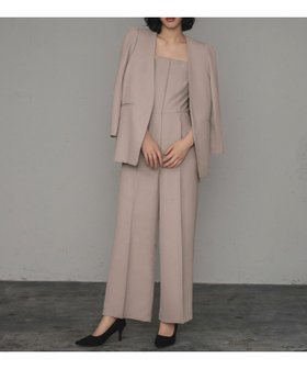 【フロリア/Flolia】の洗える・ノーカラージャケット&オールインワンのオケージョン対応2点セットアップスーツ 人気、トレンドファッション・服の通販 founy(ファニー) ファッション Fashion レディースファッション Fashion for Women アウター Coat / Outerwear Collection レディースジャケット・軽アウター Jackets ノーカラージャケット / シンプル上品コーデ Collarless Jackets ワンピース Dresses オールインワン・ワンピース Dresses and Jumpsuits スーツ Business Suits & Workwear スーツジャケット・オフィスブレザー Suit Jackets / Blazers スーツセット・2点セット・レディーススーツ Suit Sets / 2-Piece Suits / Office Suit Sets 新作・新入荷 New Arrivals / New In オケージョン Occasion Wear ジャケット Jacket, Outerwear スーツ Suit, Formalwear セットアップ Set-Up, Coordinated Outfit プチプライス・低価格 Affordable / Budget Price 洗える Machine Washable |ID:prp329100003801732