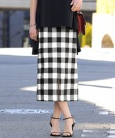 【エルフランク/ELFRANK】の自宅で洗えるチェックミモレ丈Iラインスカート 人気、トレンドファッション・服の通販 founy(ファニー) ファッション Fashion レディースファッション Fashion for Women スカート Skirts 新作・新入荷 New Arrivals / New In カットソー Cut and Sewn Top ギンガム Gingham, Gingham Fabric シンプル Simple, Minimal スウェット / スエット Sweatshirt, Sweatwear ストレッチ Stretch, Stretchy Fabric スリット Slit, Slit Detail チェック Check, Plaid, Tartan パーカー Hoodie, Parka フロント Front, Front Design プチプライス・低価格 Affordable / Budget Price 洗える Machine Washable |ID:prp329100003801768