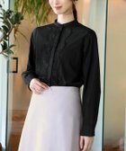 【フロリア/Flolia】のフロントレーススタンドカラー長袖ブラウス 人気、トレンドファッション・服の通販 founy(ファニー) ファッション Fashion レディースファッション WOMEN トップス・カットソー Tops/Tshirt シャツ/ブラウス Shirts/Blouses NEW・新作・新着・新入荷 New Arrivals スタンド Stand ハイネック High Neck フロント Front ブラウジング Browsing ブロード Broad プチプライス・低価格 Affordable レース Race エレガント 上品 Elegant 長袖 Long Sleeve thumbnail ブラック|ID: prp329100003801819 ipo3291000000024999110