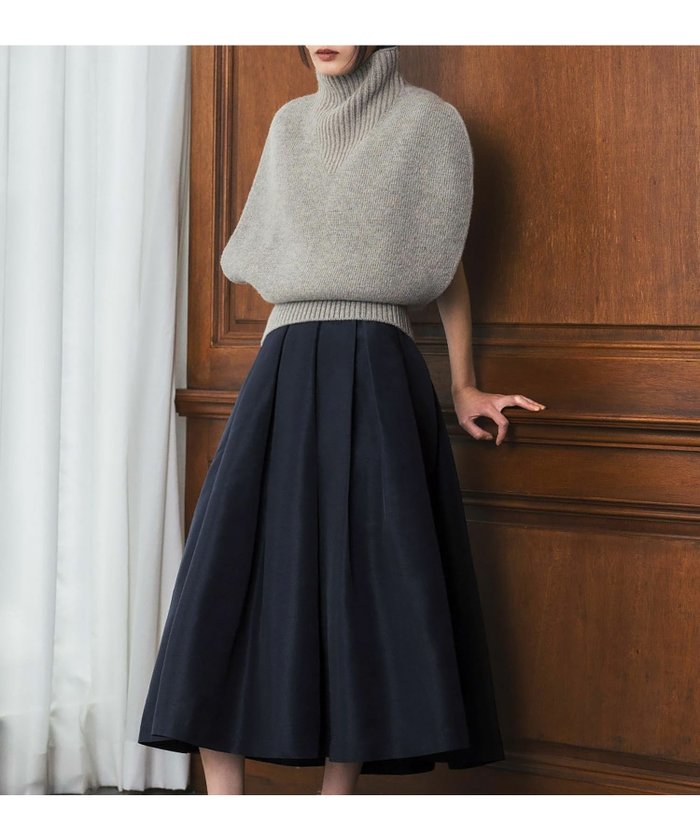 【エルフランク/ELFRANK】のグログランボックスタックフレアロングスカート インテリア・キッズ・メンズ・レディースファッション・服の通販 founy(ファニー) https://founy.com/ ファッション Fashion レディースファッション Fashion for Women スカート Skirts ロングスカート Long Skirts / Maxi & Midi Skirts 新作・新入荷 New Arrivals / New In プチプライス・低価格 Affordable / Budget Price |ID: prp329100003801861 ipo3291000000035901905