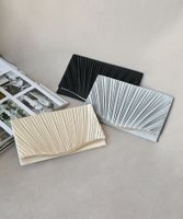 【ガール/GIRL】のサテンプリーツ袱紗 人気、トレンドファッション・服の通販 founy(ファニー) ファッション Fashion レディースファッション Fashion for Women 新作・新入荷 New Arrivals / New In サテン Satin, Glossy Fabric プチプライス・低価格 Affordable / Budget Price プリーツ Pleats, Pleated |ID:prp329100003801865