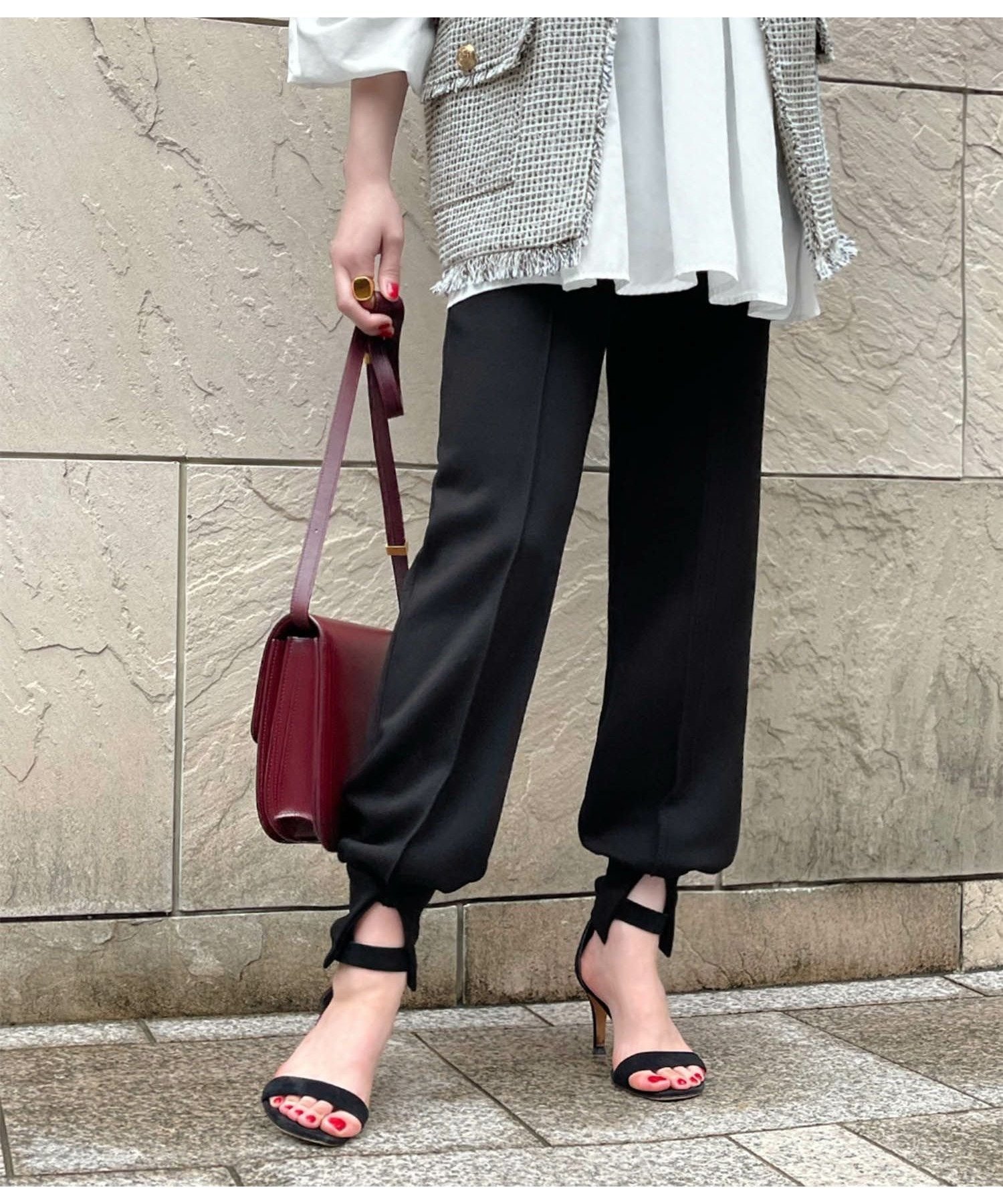 【エルフランク/ELFRANK】のダンボールニットフロントスリットジョガーパンツ 人気、トレンドファッション・服の通販 founy(ファニー) 　ファッション　Fashion　レディースファッション　Fashion for Women　パンツ　Pants & Trousers　新作・新入荷　New Arrivals / New In　プチプライス・低価格　Affordable / Budget Price　 other-1|ID: prp329100003801873 ipo3291000000035505284