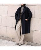 【エルフランク/ELFRANK】のフレアイレギュラーヘムロングコート 人気、トレンドファッション・服の通販 founy(ファニー) ファッション Fashion レディースファッション WOMEN アウター Coat Outerwear コート Coats NEW・新作・新着・新入荷 New Arrivals プチプライス・低価格 Affordable thumbnail ブラック|ID: prp329100003801893 ipo3291000000024999441